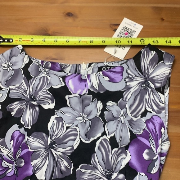 Oten Fit snd Flare Dress, Gorgeous Colours,Back Zipper, Stretch - Picture 4 of 9